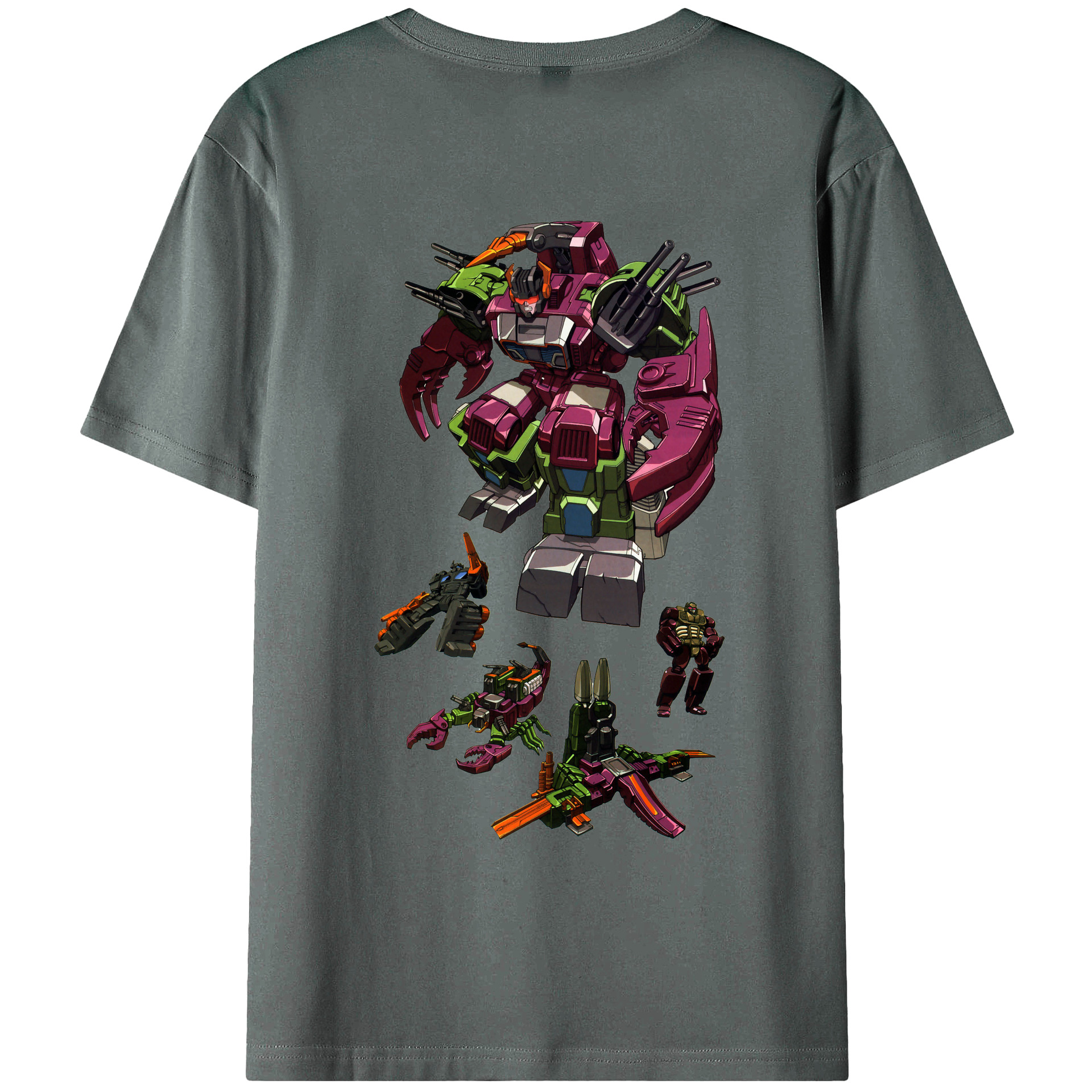 （画像用）  綿100％ メンズ半袖Tシャツ（バックプリント） 通気性
